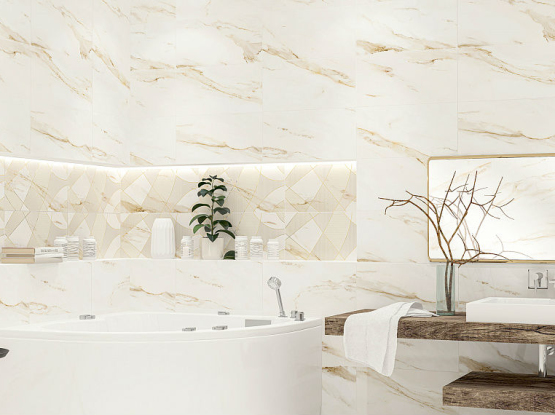 Керамическая плитка Калакатта Роял /  Calacatta Royal (АЗОРИ)