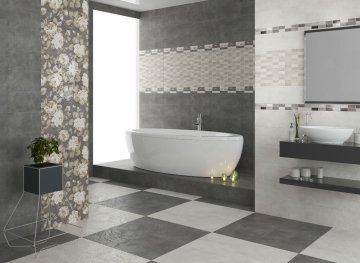 Керамическая плитка Фиори Гриджо / Fiori Grigio