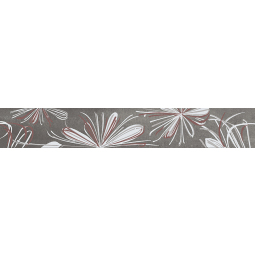 SONNET GREY FLOWER (587901001) 50,5*6,2 (42шт) бордюр 