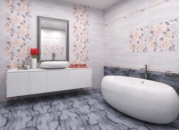 Керамическая плитка Даф / Лаурия серая