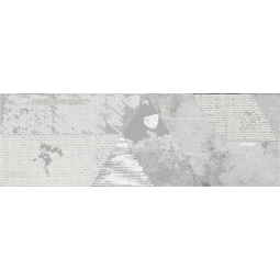 Декор Fjord B серый (FO2U092DT) 25x75 (4шт) 