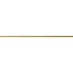 Бордюр Metallic золотистый (A-MT1L382\K) 1x60 (20шт) металлический