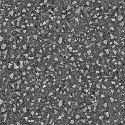 Керамогранит Блэк Терраццо/Black Terrazzo черные 60*60*9,5мм (NR0379-M)