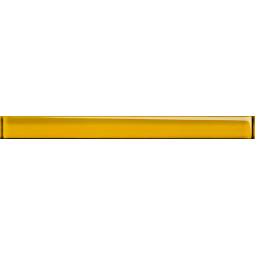 Бордюр Universal Glass желтый (UG1H061) 4x45   