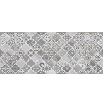 TALISMAN серый (00-00110174) 20,1*50,5 (13 шт) декор  