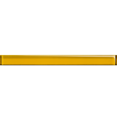 Бордюр Universal Glass желтый (UG1H061) 4x45     