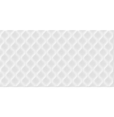 Настенная плитка Deco рельеф белый (DEL052D-60) 29,8x59,8   