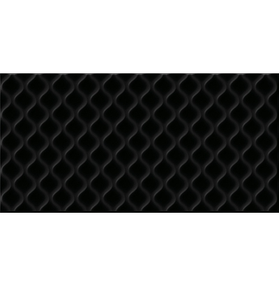Настенная плитка Deco рельеф черный (DEL232D-60) 29,8x59,8   