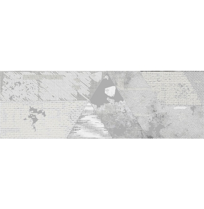 Декор Fjord B серый (FO2U092DT) 25x75 (4шт)   
