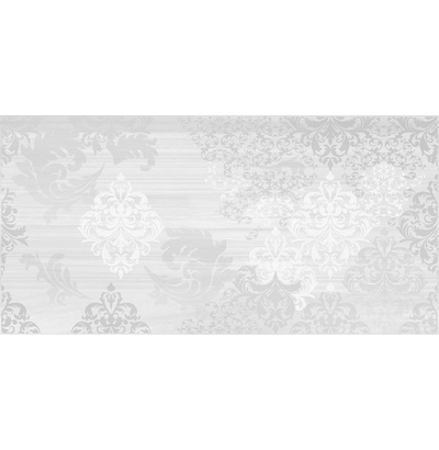 Декор Grey Shades узор белый (GS2L051DT-36) 29,8x59,8 (6шт)   