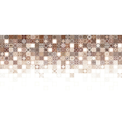 Настенная плитка Hammam рельеф бежевый (HAG011) 20x44   