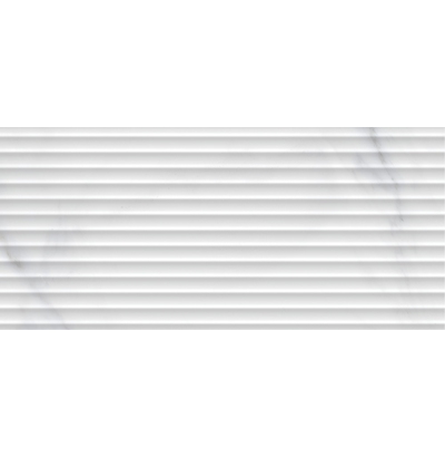 Настенная плитка Omnia белый рельеф (OMG052D) 20*44   