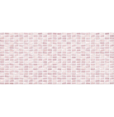 Настенная плитка Pudra розовый рельеф мозайка (PDG073D) 20*44    