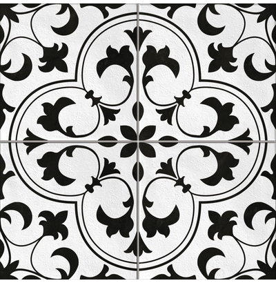 Керамогранит Sevilla пэчворк белый (17220) 42*42*0,8   