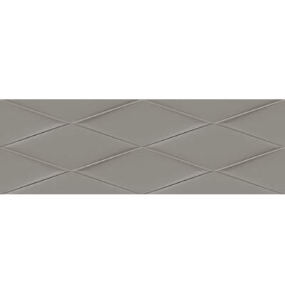 Настенная плитка Vegas рельеф серый (VGU092) 25x75  