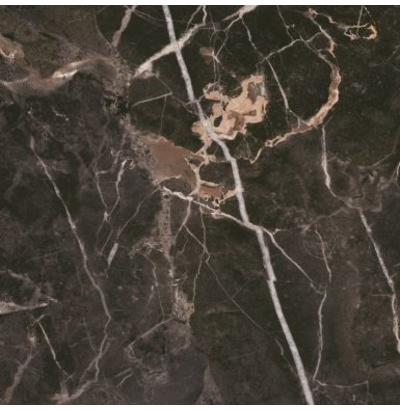 Керамогранит Queen черный (17210) 42x42*0,8    