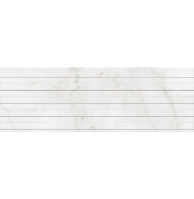 Плитка настенная Канцоне 7Д белый 900*300 (1,35м2/48,6м2)  