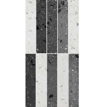 Плитка настенная Морена 2Д черн 600х300  (1,98м2/55,44м2)   