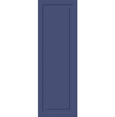 Плитка настенная Вилландри 2 тип 1 синий 750*250 (1,69м2/60,84м2)  