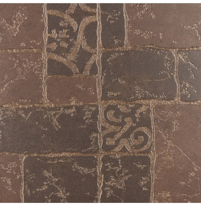 Керамичесий гранит Бастион 4 коричневый 40х40  