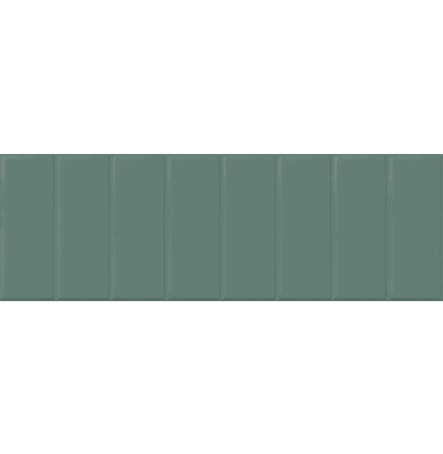 Настенная плитка Роса Рок зеленый Полосы (1064-0370) 20х60 (0,84м2/53,76м2)   