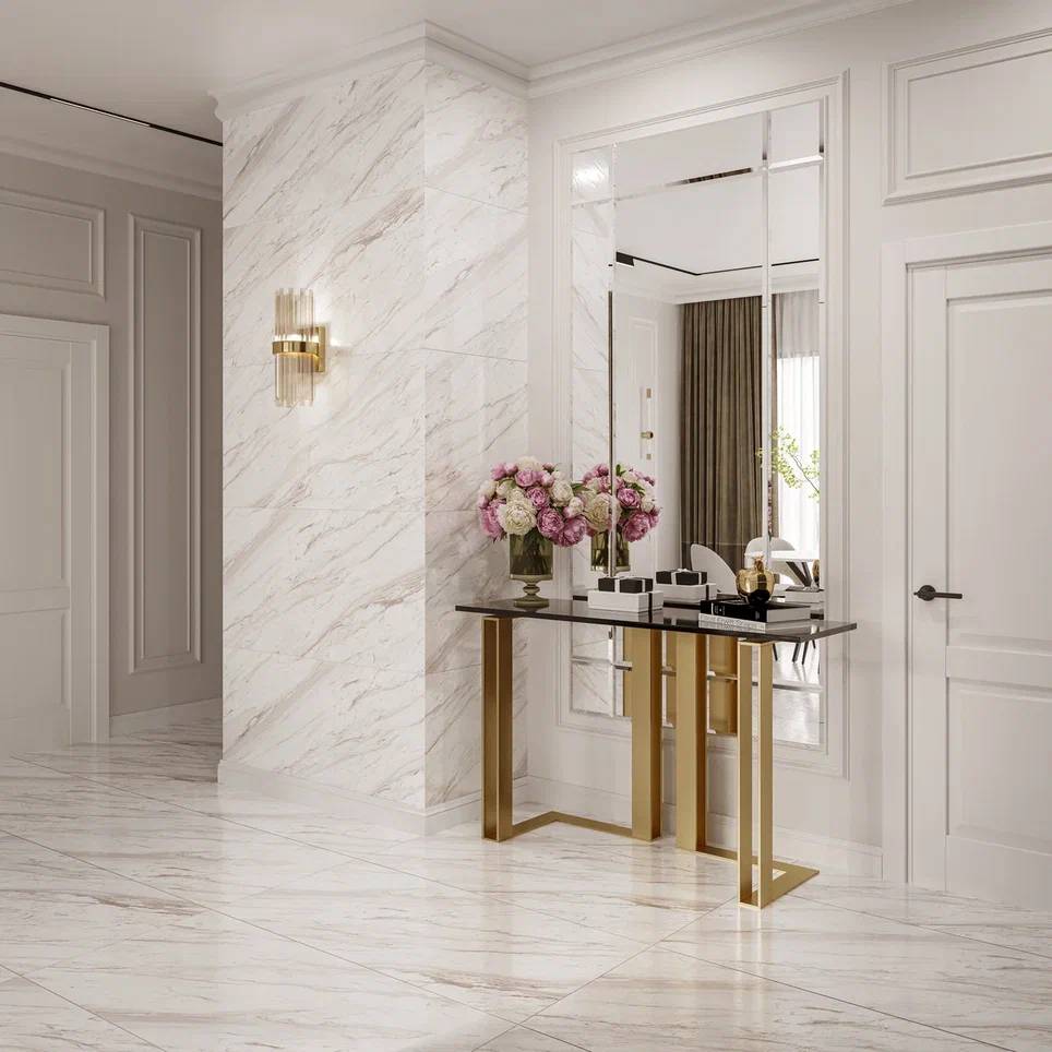 ATLANTA (SILVER GLOSSY CARVING)